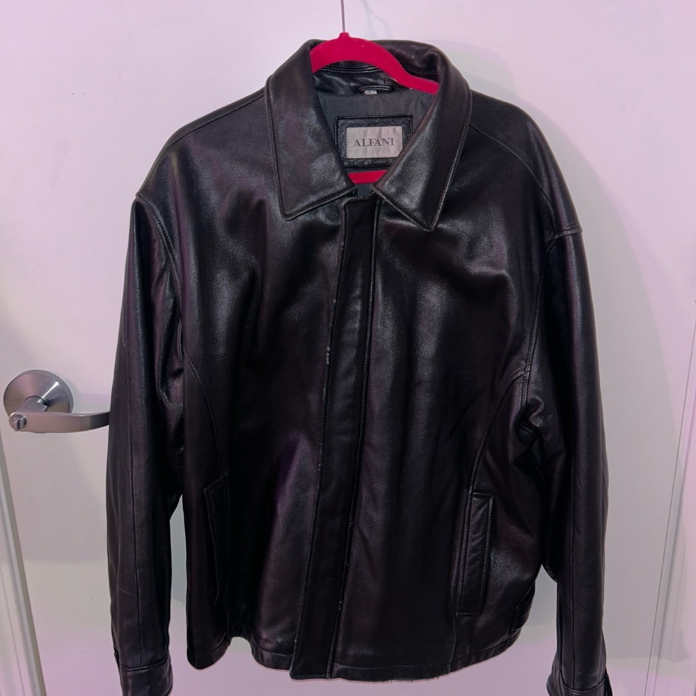 Leather jacket!